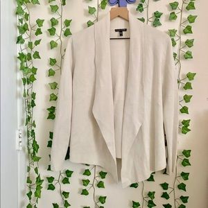 Eileen Fisher knit jardigan in excellent condition. Bone/beige ivory color.